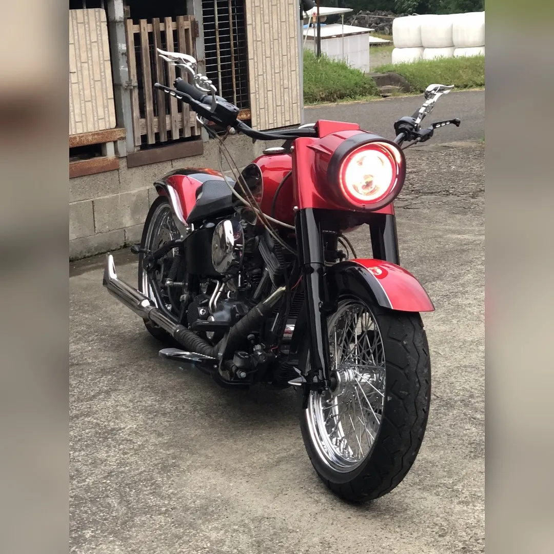 🏍️ ハーレーのフルカスタムが完成しました！