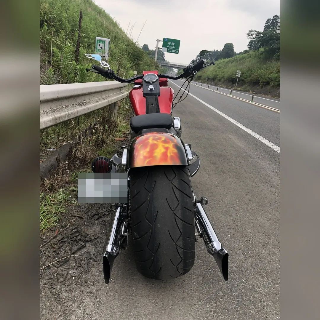 🏍️ ハーレーのフルカスタムが完成しました！