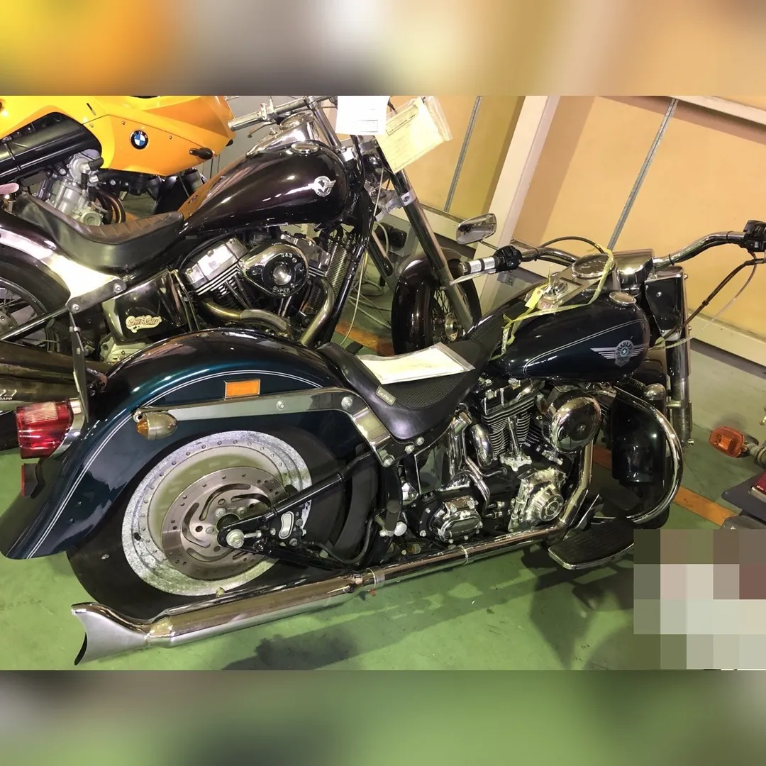 🏍️ ハーレーのフルカスタムが完成しました！